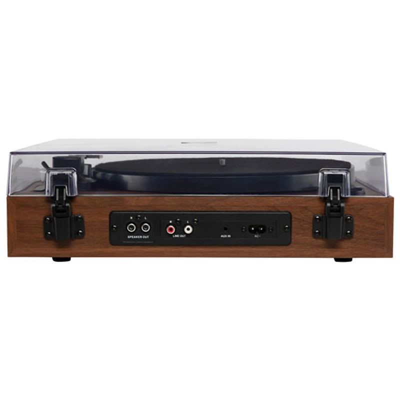 Victrola Harmony Belt Drive Turntable with Speakers - Walnut