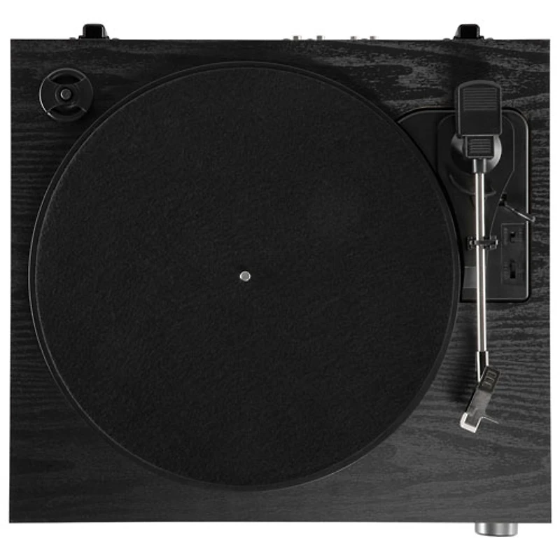 Victrola Harmony Belt Drive Turntable with Speakers - Black