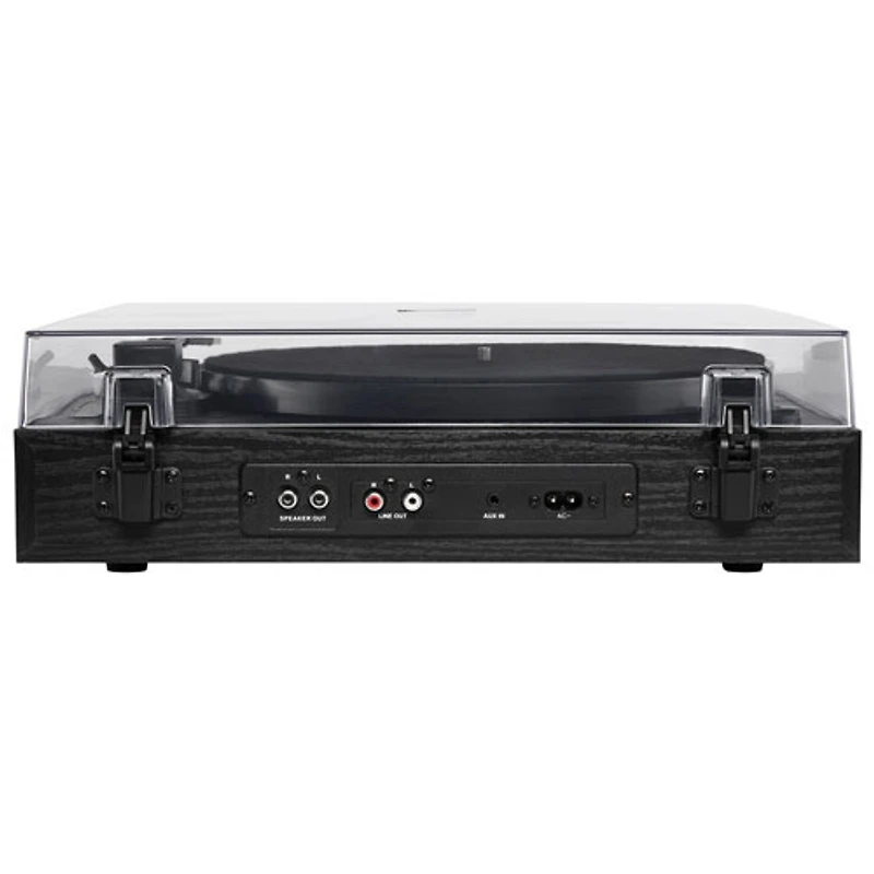 Victrola Harmony Belt Drive Turntable with Speakers - Black