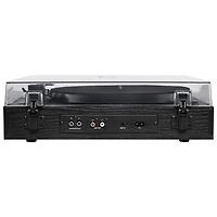 Victrola Harmony Belt Drive Turntable with Speakers - Black