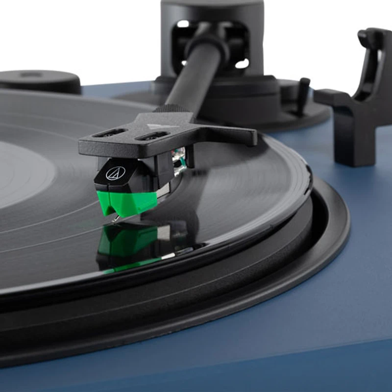 Victrola Wave Belt Drive Bluetooth Turntable with Auracast - Blue