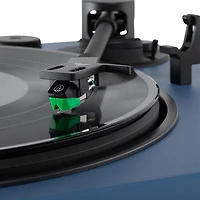 Victrola Wave Belt Drive Bluetooth Turntable with Auracast - Blue