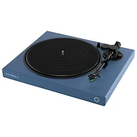 Victrola Wave Belt Drive Bluetooth Turntable with Auracast - Blue