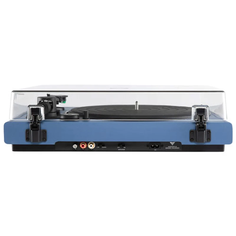 Victrola Wave Belt Drive Bluetooth Turntable with Auracast - Blue