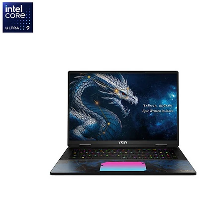 MSI Titan 18 HX 18" Gaming Laptop - Dragon Edition Draco Epic (Intel Core Ultra 9 290HX Plus/96GB RAM/4TB SSD/GeForce RTX 5090)