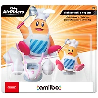 amiibo Kirby Air Riders Chef Kawasaki & Hop Star