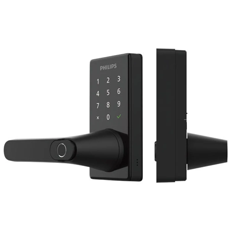 Philips 2000 Series Wi-Fi Bluetooth Smart Level Lock - Matte Black