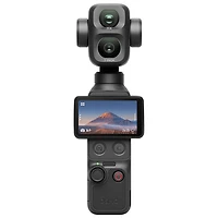 DJI Osmo Pocket 4P 3-Axis Stabilized 4K Handheld Camera with Dual Cameras & Handheld Gimbal - Black