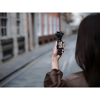 DJI Osmo Pocket 4P 3-Axis Stabilized 4K Handheld Camera with Dual Cameras & Handheld Gimbal - Black