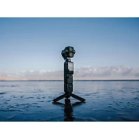 DJI Osmo Pocket 4P 3-Axis Stabilized 4K Handheld Camera with DJI Mic Mini 2, Dual Cameras & Handheld Gimbal