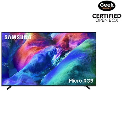 Boîte ouverte - Téléviseur intelligent Tizen HDR UHD 4K micro-RGB 120 Hz Vision AI R85H de 55 po de Samsung (MRN55R85HAFXZC) - 2026 - Idéal pour la diffusion en continu et les jeux