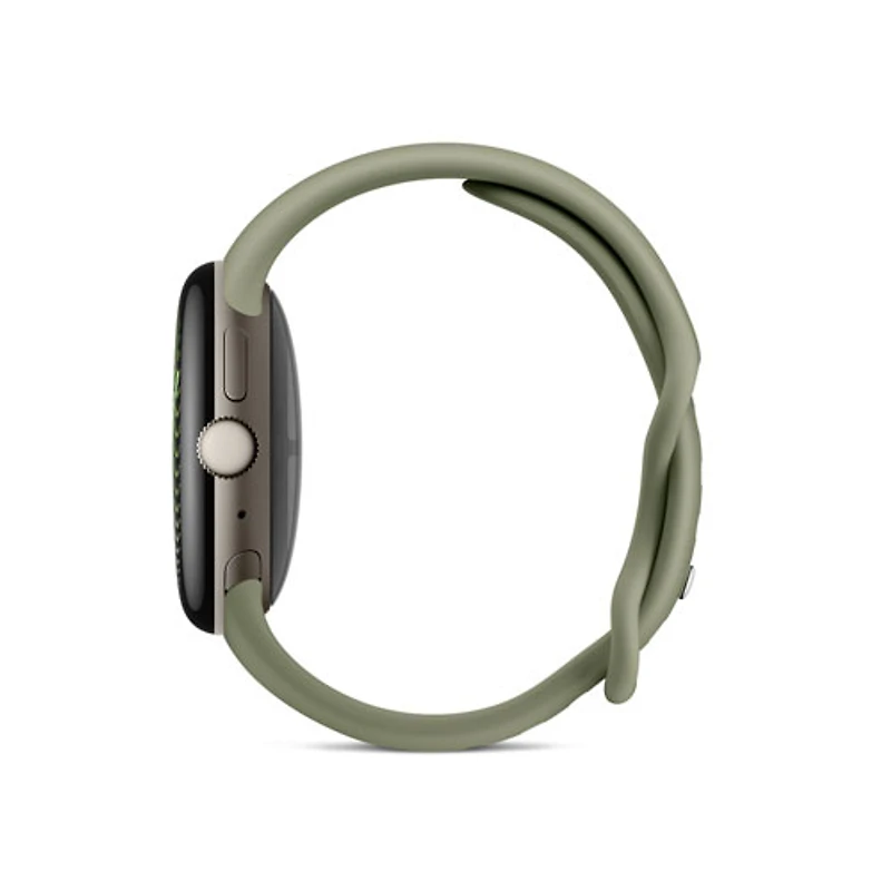 Google Pixel Watch 5 LTE 45mm with Satin Pyrite Aluminum Case