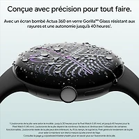 Google Pixel Watch 5 LTE 45mm with Silver Aluminum Case