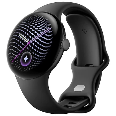 Google Pixel Watch 5 45mm with Matte Black Aluminum Case