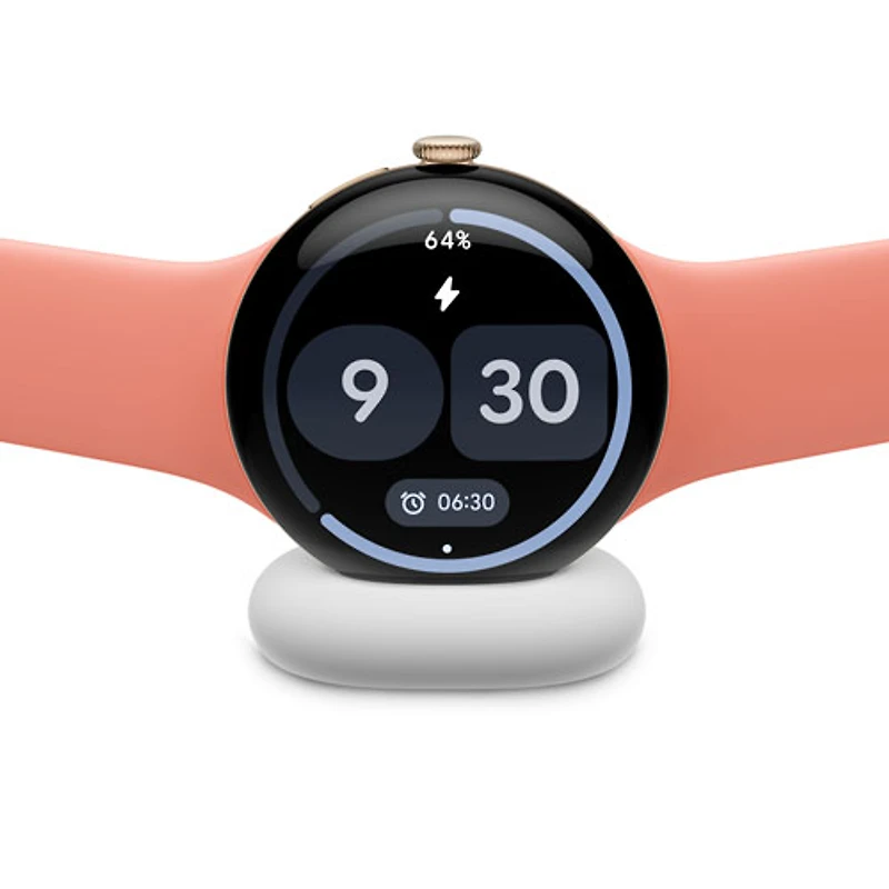 Google Pixel Watch 5 41mm with Champagne Gold Aluminum Case