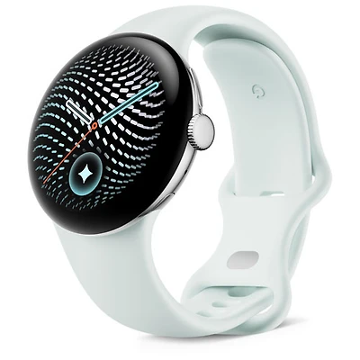 Google Pixel Watch 5 LTE 41mm with Silver Aluminum Case