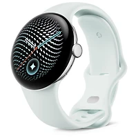 Google Pixel Watch 5 LTE 41mm with Silver Aluminum Case