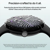 Google Pixel Watch 5 LTE 41mm with Silver Aluminum Case