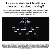 Google Pixel Watch 5 LTE 41mm with Silver Aluminum Case