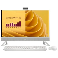 Dell All-in-One Desktop 27" FHD - White - Intel Core 7 150U, 16GB Memory, 1TB SSD, Win 11