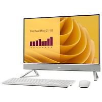 Dell All-in-One Desktop 27" FHD - White - Intel Core 7 150U, 16GB Memory, 1TB SSD, Win 11