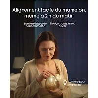 Tire-lait électrique portatif simple eufy S2 Pro avec massage chauffant