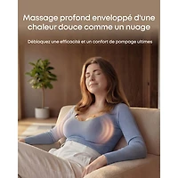Tire-lait électrique portatif simple eufy S2 Pro avec massage chauffant