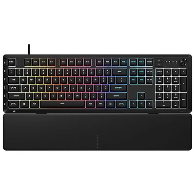 Clavier de jeu pleine grandeur rétroéclairé RVB mécanique à touches linéaires SKIFF 100 Plus de Corsair