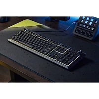 Clavier de jeu pleine grandeur rétroéclairé RVB mécanique à touches linéaires SKIFF 100 Plus de Corsair
