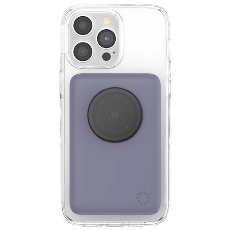 Popsockets PowerPack 5000 mAh Magnetic Wireless Powerbank with MagSafe, Expanding Grip & Stand - Dusk