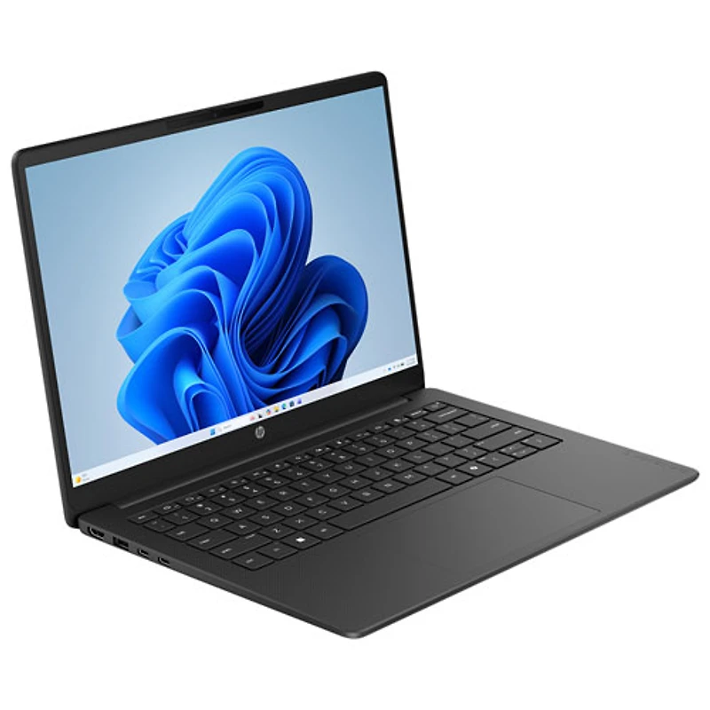 Portable de 14 po OmniBook 3 de HP - Core 3 100U d'Intel - DDR5 8 Go - SSD 256 Go - Noir de jais