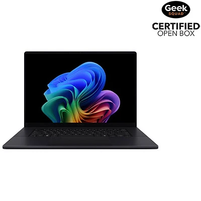 Boîte ouverte - Portable à écran tactile 120 Hz de 16 po ProArt P16 d'ASUS - Ryzen AI 9 HX 370 d'AMD - LPDDR5X 32 Go - SSD 1 To - GeForce RTX 5060 - Windows 11 Famille - Noir nano