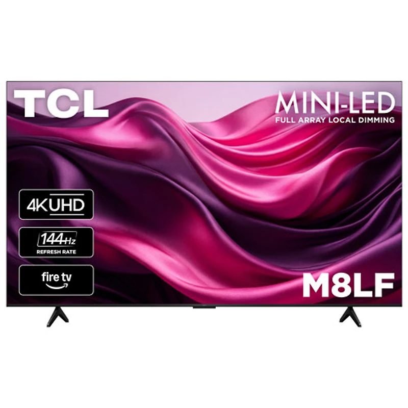 TCL 85" M8LF Series 4K UHD HDR 144 Hz Dolby Atmos Mini-LED Fire TV Smart TV (85M8LF) - 2026 - Great for Movies & Gaming - Only at Best Buy