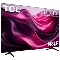 TCL 85" M8LF Series 4K UHD HDR 144 Hz Dolby Atmos Mini-LED Fire TV Smart TV (85M8LF) - 2026 - Great for Movies & Gaming - Only at Best Buy