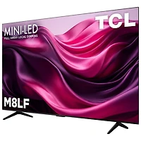 TCL 85" M8LF Series 4K UHD HDR 144 Hz Dolby Atmos Mini-LED Fire TV Smart TV (85M8LF) - 2026 - Great for Movies & Gaming - Only at Best Buy