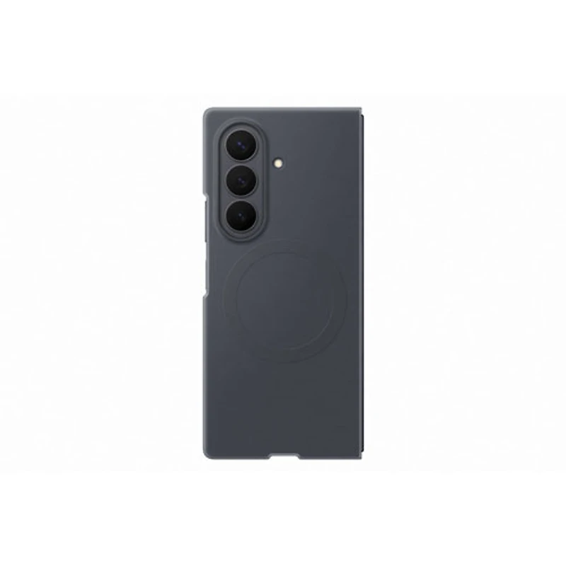 Samsung Silicone Fitted Soft Shell Case with Magnet for Galaxy Z Fold8 Ultra - Black