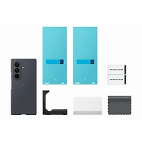 Samsung Silicone Fitted Soft Shell Case with Magnet for Galaxy Z Fold8 Ultra - Black