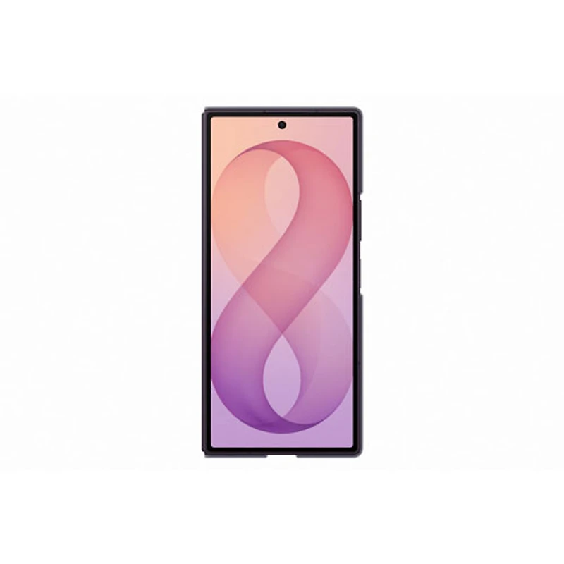 Samsung Silicone Fitted Soft Shell Case with Magnet for Galaxy Z Fold8 Ultra - Violet