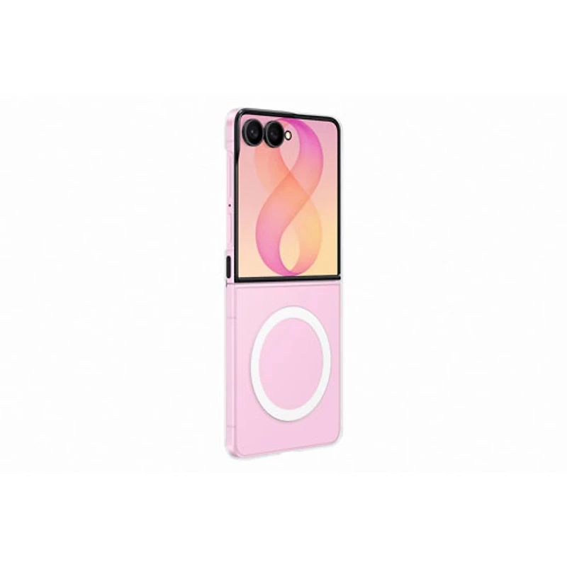 Samsung Fitted Hard Shell Case with Magnet for Galaxy Z Flip8 - Clear