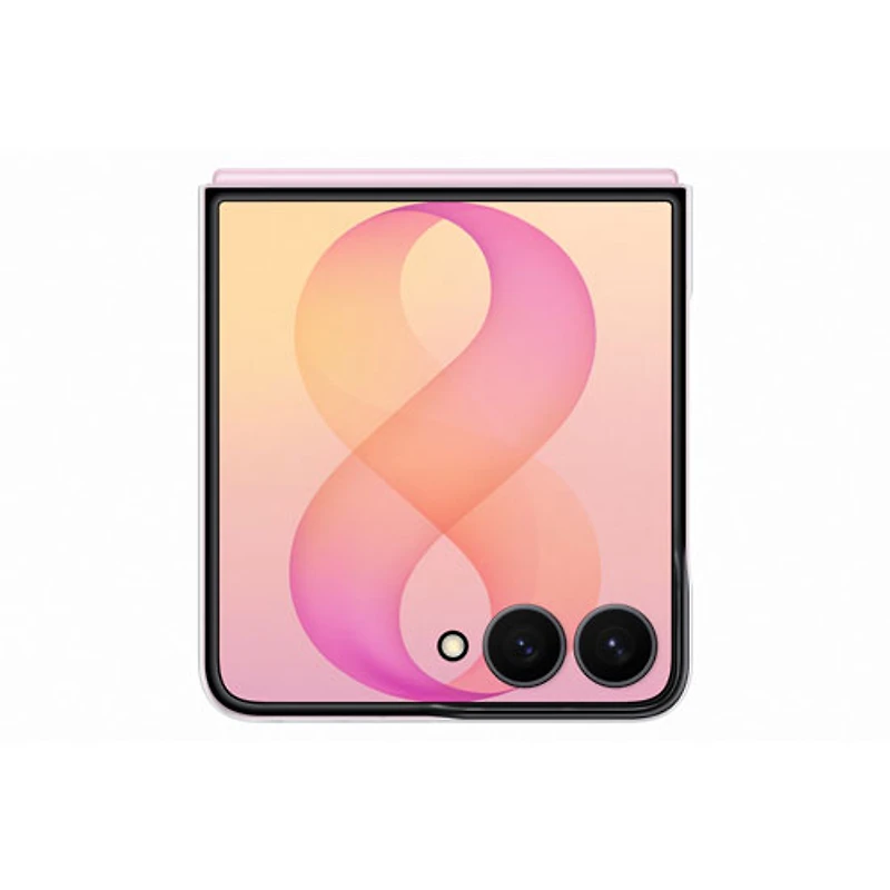 Samsung Fitted Hard Shell Case with Magnet for Galaxy Z Flip8 - Clear