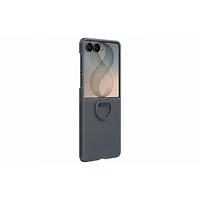 Samsung Silicone Fitted Soft Shell Case with Magnet for Galaxy Z Flip8 - Black