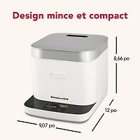 KitchenAid Grain and Rice Cooker - 8-Cups - Porcelain