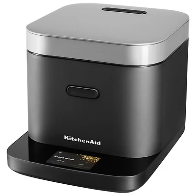 KitchenAid Grain and Rice Cooker - 8-Cups - Black Matte