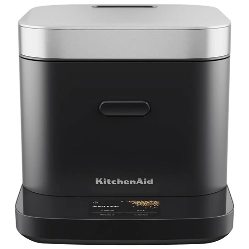 KitchenAid Grain and Rice Cooker - 8-Cups - Black Matte