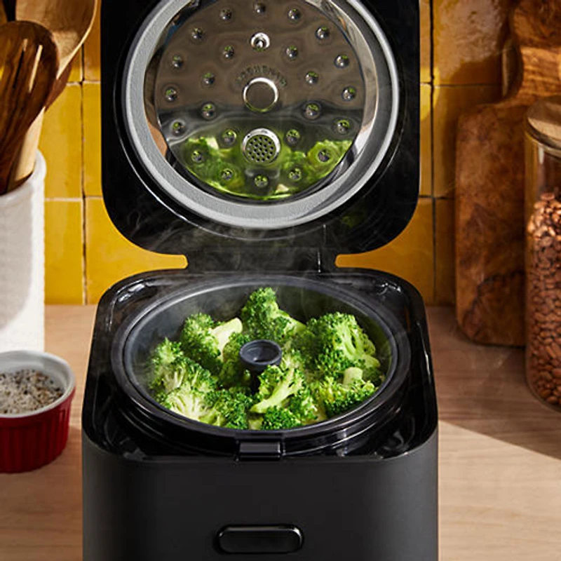 KitchenAid Grain and Rice Cooker - 8-Cups - Black Matte