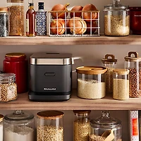 KitchenAid Grain and Rice Cooker - 8-Cups - Black Matte