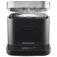 KitchenAid Grain and Rice Cooker - 8-Cups - Black Matte