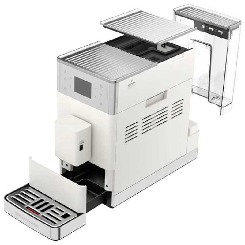 Machine à espresso entièrement automatique KF3 de KitchenAid avec moussoir à lait et moulin - Porcelaine