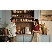Machine à espresso entièrement automatique KF3 de KitchenAid avec moussoir à lait et moulin - Porcelaine