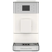 Machine à espresso entièrement automatique KF3 de KitchenAid avec moussoir à lait et moulin - Porcelaine